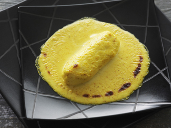 Quenelles gratinées au curry