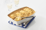 Recette : Gratin de quenelles de brochet poireaux saumon